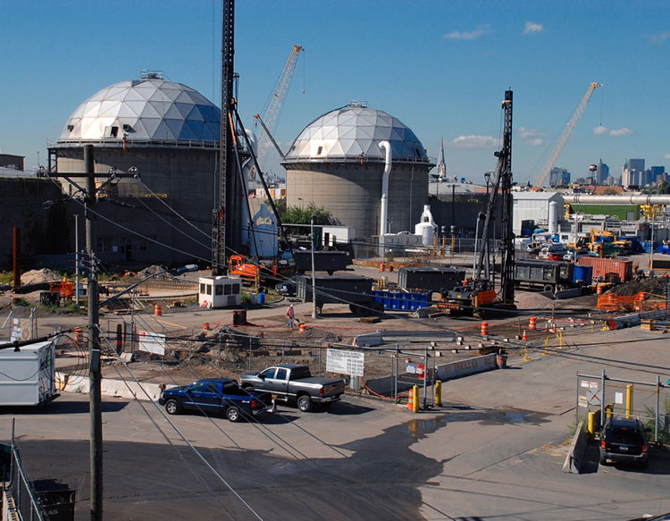 Newtown Creek Central Residuals Building